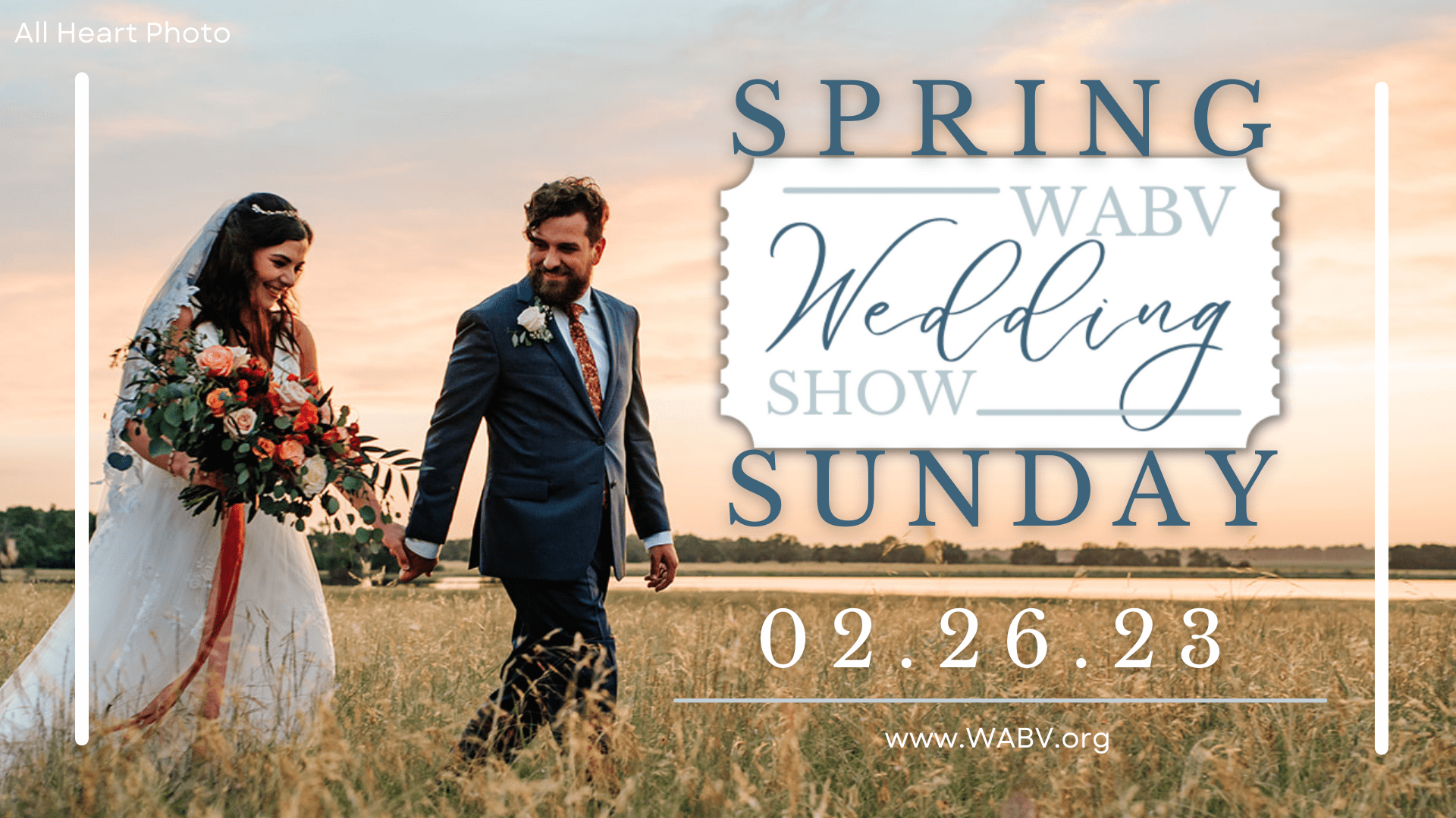 Spring Wedding Show is February 26th 2023